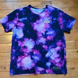 Nike x NASA Stargazer Tie-Dye Tee Shirt